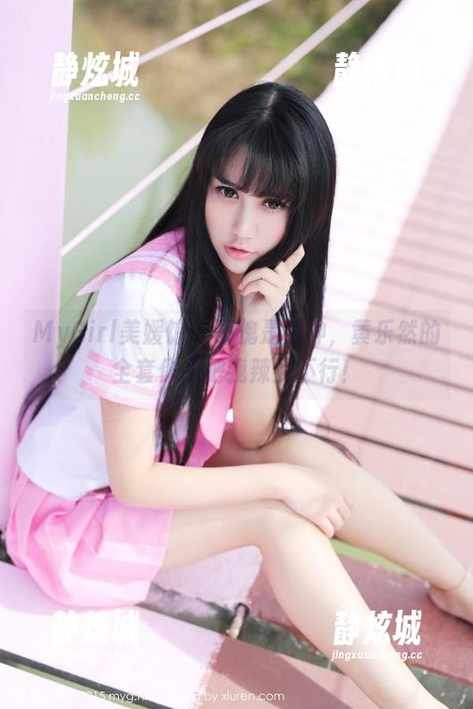 MyGirl美媛馆 - 不愧是女神，黄乐然的全套作品把我辣到不行！