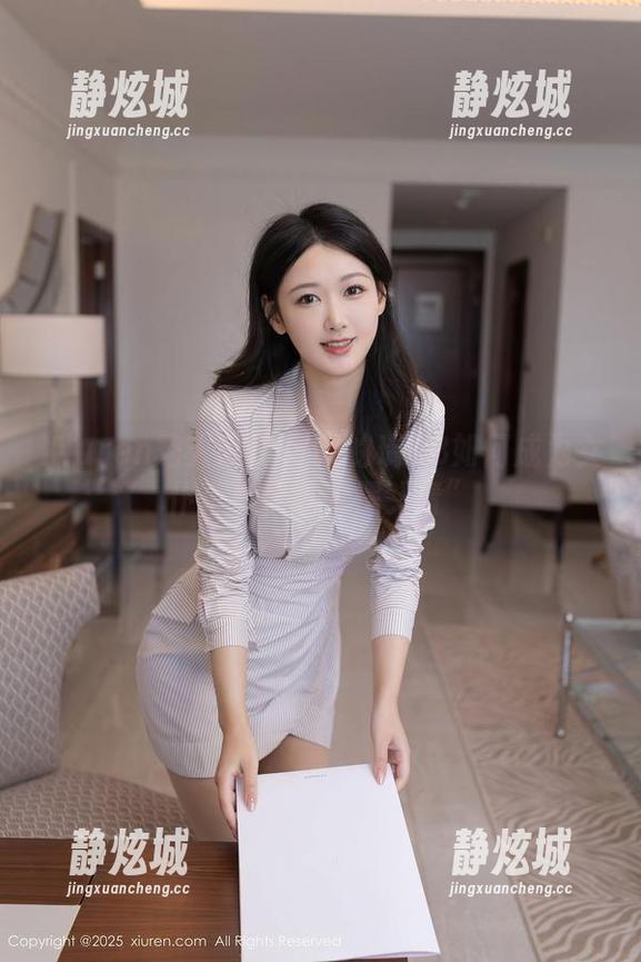 Xiuren秀人网 - 呆呆的瑞BB如何成为女仆写真里的“愣头青”