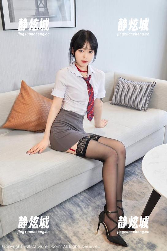Xiuren秀人网 - 甜七七，白衬衫，完整版图片秀——谁能抵挡得了？！