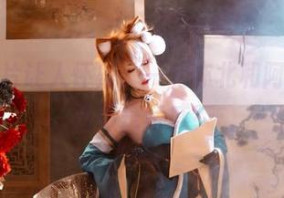 这组照片让人怀疑，一北亦北和阿努比斯是不是亲戚？