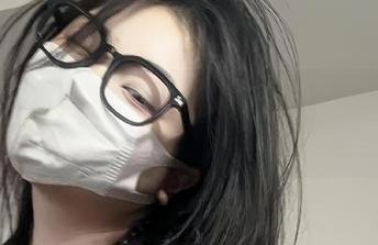 微密圈 – 大胆尝试!可爱的肉巴的黑色波点定制套装,图片让人肆意遐想